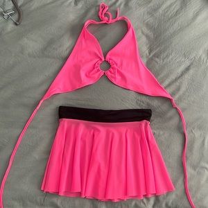 Pink rave outfit, edc